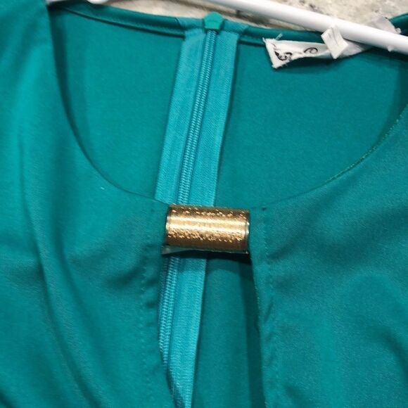 NWOT Emage small green dress - Picture 4 of 4